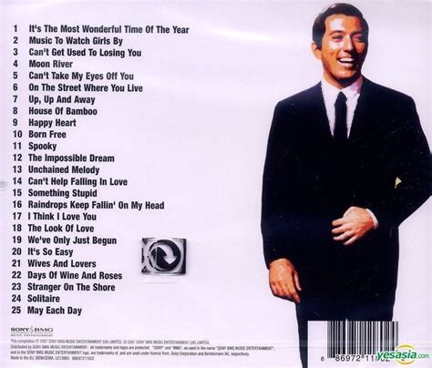 Yesasia The Very Best Of Andy Williams Eu Version Cd Andy Williams