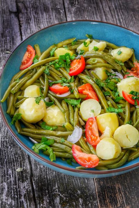 Salade De Pommes De Terre Et Haricots Verts Recette Facile