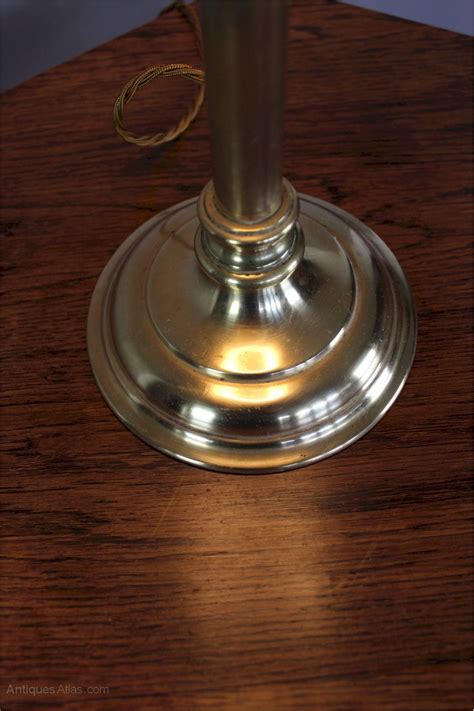 Antiques Atlas Edwardian Brass Table Lamp