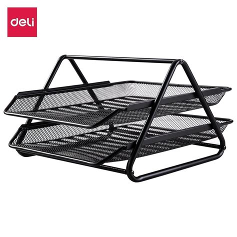 Single Letter Tray Stackable Black Office Star