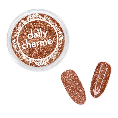 Nail Art Decoration Metallic Glitter Dust / Rose Gold – Daily Charme