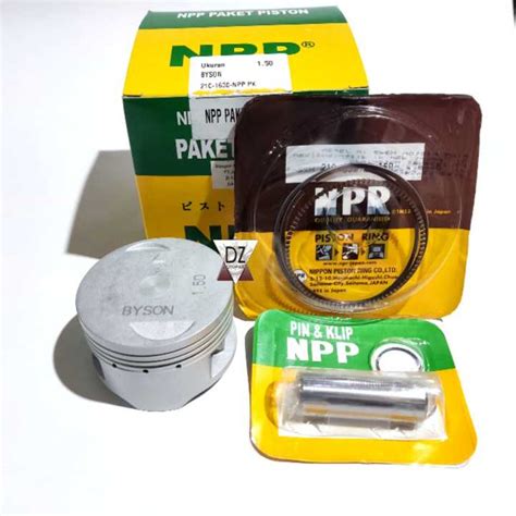 Npp Seher Piston Kit Byson Karbu Kode C Os Oversize Standar Std