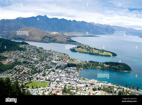 Queenstown, South Island, New Zealand Stock Photo - Alamy