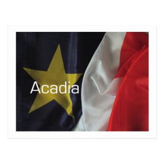 Acadian Flag 3 Post Cards