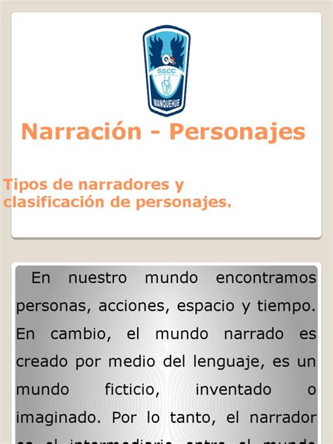 PDF Narración Personajes Iº DOKUMEN TIPS