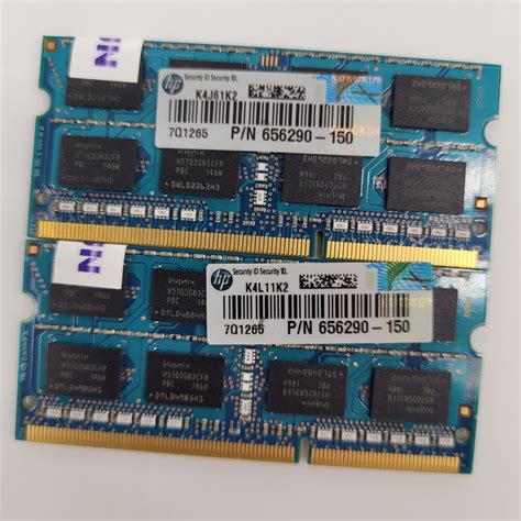 Пара оперативної пам яті для ноутбука Hynix DDR3 8Gb 4Gb 4Gb 1600MHz