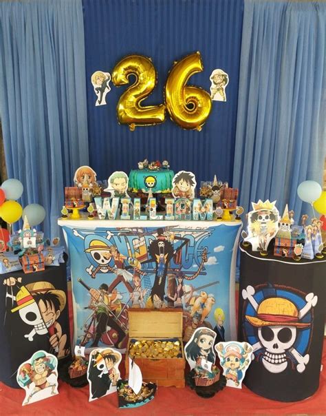 Pin de Sean E em One piece birthdays Aniversário naruto Festa