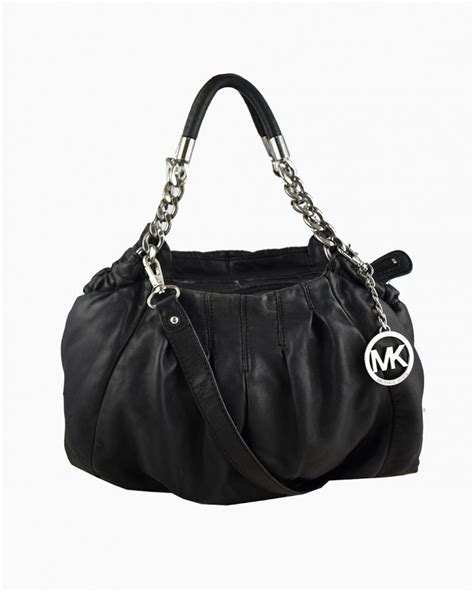 Bolsa Michael Kors Couro Preto Autentica Feminina Original