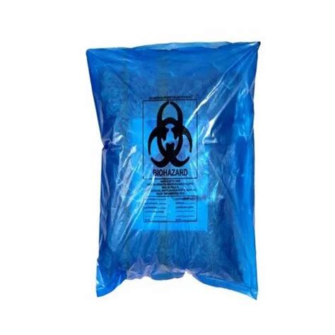 Blue Small Biohazard Bag Inch At Rs Kg In New Delhi Id