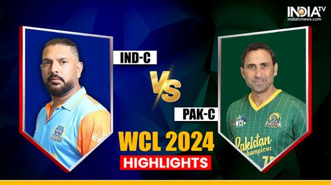 Ind C Vs Pak C Wcl Live Score India Champions Vs Pakistan Champions World Championship Of