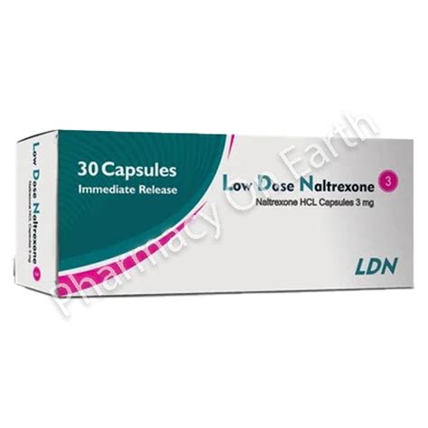 Low Dose Naltrexone (LDN) 3mg Tablets - Pharmacy on Earth