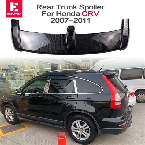 Car Rear Roof Spoiler For Honda Crv Cr V To Exterior Abs