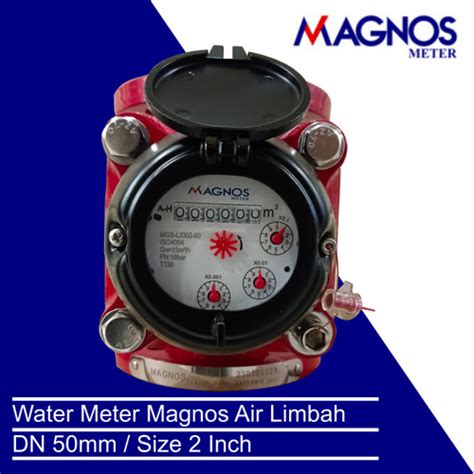 Jual Water Meter Magnos Air Limbah Dn Mm Size Inch Jakarta