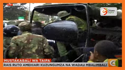 Polisi Wawakamata Waandamanaji Nakuru Youtube