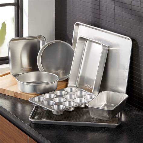 Nordic Ware Naturals 9 Piece Bakeware Set Crate Barrel