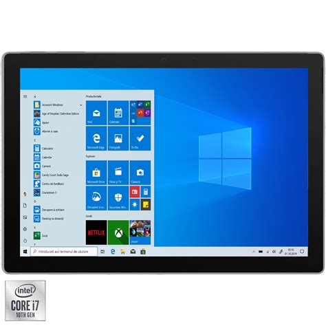 Microsoft Surface Pro 7 Ultrahordozható Laptop Intel Core I7 1065g7 Processzorral 12 3 16 Gb