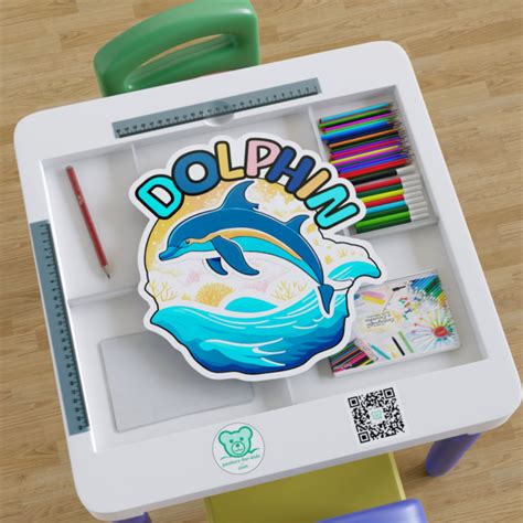 D is for Dolphin Stickers