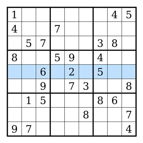 Common Sudoku Variants