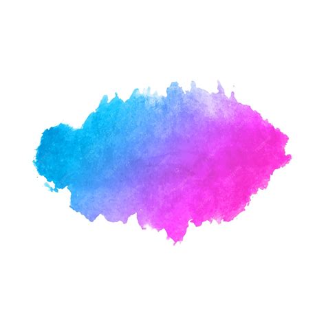 Premium Vector Watercolor Background Hand Paint Splash Art Pattern