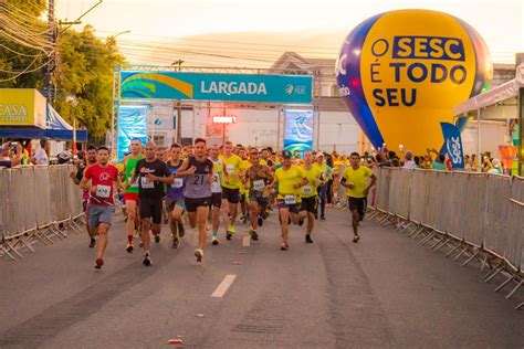 Circuito Sesc De Corridas Arrecada Mais De Mil Kg De Alimentos Para