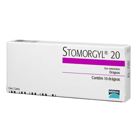Stomorgyl 20 - Veterinária Xanadu