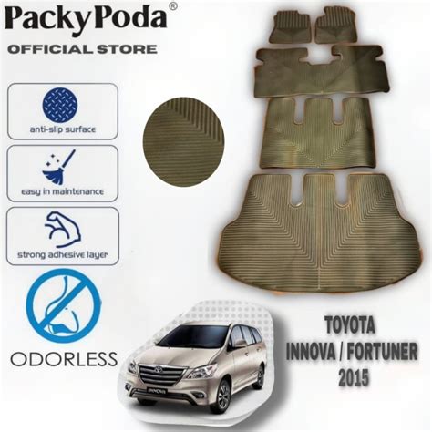 Jual Karpet Mobil Full Set Toyota Innova Fortuner Th Up Packy