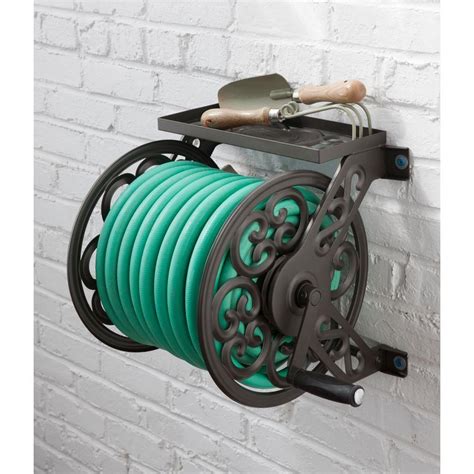 Decorative Garden Hose Reel Wall Mount | Fasci Garden