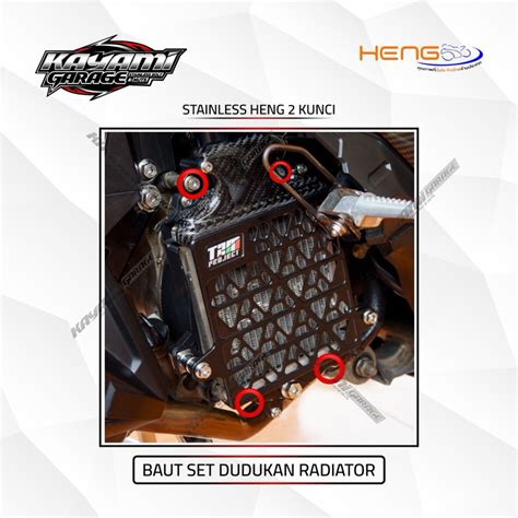 Jual Baut Set Dudukan Radiator Vario 125 150 160 Shopee Indonesia