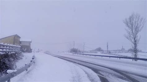 El Temporal De Nieve Obliga De Nuevo A Cortar El Tr Fico En Varias