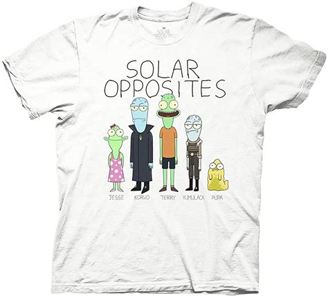 Mens Solar Opposites Lineup T Shirt Solar Opposites Series Shirt