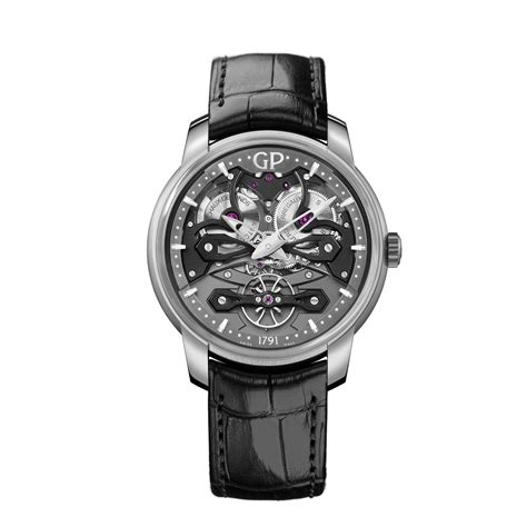 Girard Perregaux Neo Bridges Automatic Watch 84000-21-001-BB6A for $26,435 • Black Tag Watches