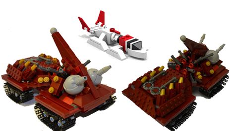 Lego Ideas Ogre Mark V And Raptor Gev