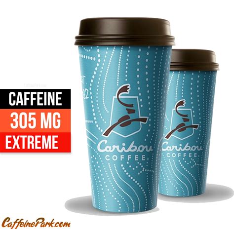 Caribou Coffee Caffeine Content How Much Is In Cup Sizes