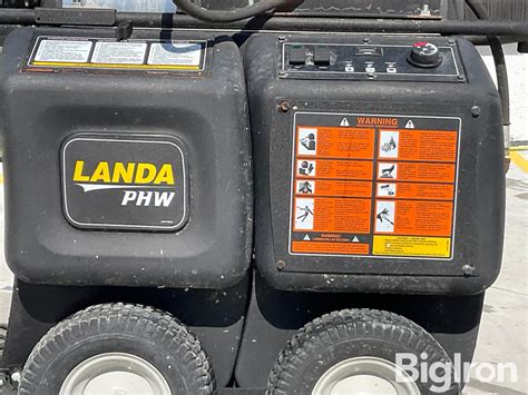 Landa Phw4 22024a Hot Water Pressure Washer Bigiron Auctions