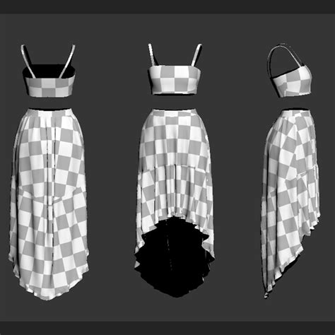 3d Dress Model Turbosquid 1847573