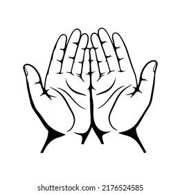 99 Dua hands drawing Images, Stock Photos & Vectors | Shutterstock