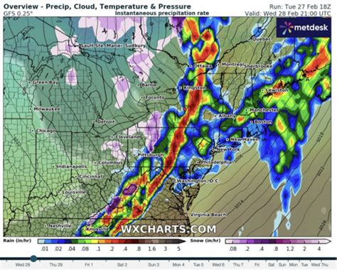 New York snow warning: Big Apple braces for eight inches - hours after ...