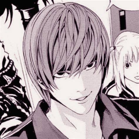 Light Yagami Manga Icon Light Yagami Dark Anime Guys Dark Anime