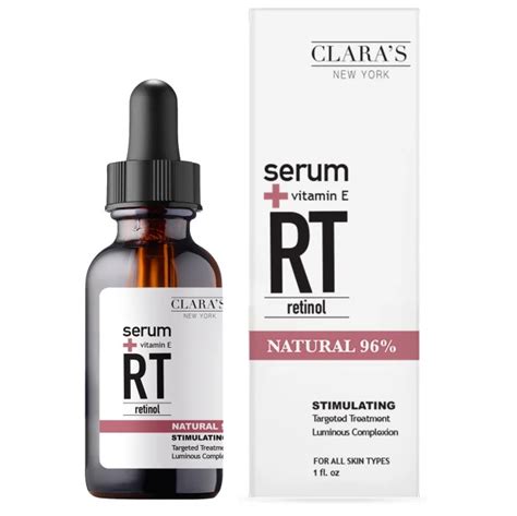 Serum Facial Cu Retinol Si Vitamina E 30ml Clara S New York Dr Max