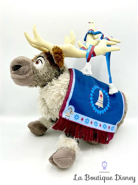 Peluche Sven Joyeuses F Tes Avec Olaf Disney Store La Reine Des