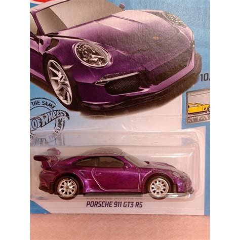 Hot Wheels Porsche Gt Rs Super T Hunt Sth Escorrega O Pre O