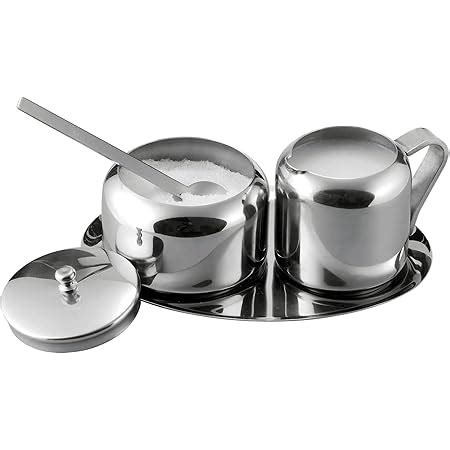 Amazon Frieling USA 18 10 Stainless Steel Creamer And Sugar Bowl