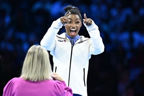 Simone Biles Regres Ganando El Sexto T Tulo Mundial Completo