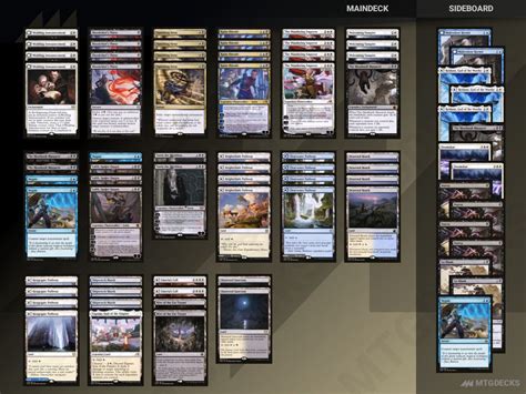 Esper Control A Standard Deck By Gabriel Perriello MTG DECKS