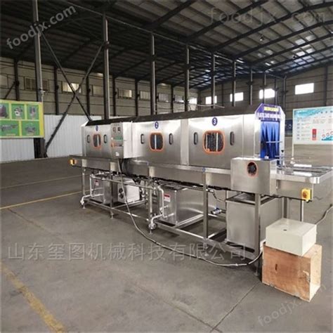 喷淋式大型容器清洗消毒机图片 喷淋式大型容器清洗消毒机图片大全 食品机械设备网