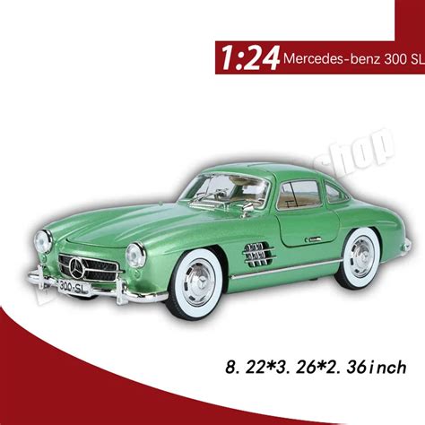 Mercedes Benz 300 SL Modelo De Carro De Liga Fundido Brinquedo Colecion