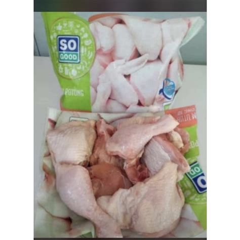 Jual Premium Ayam Utuh Potong Isi 10 Berat 1 11kg Shopee Indonesia