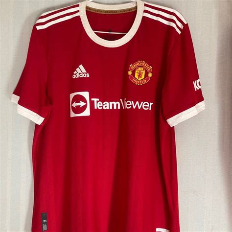 Jersey Player Issue Authentic Manchester United Home 2021 2022 Olah