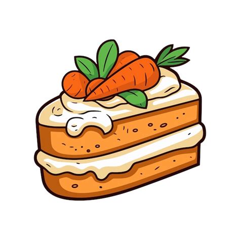 Desenho De Bolo De Cenoura - Vetores e ilustrações de Bolo Cenoura Desenho para download gratuito ...