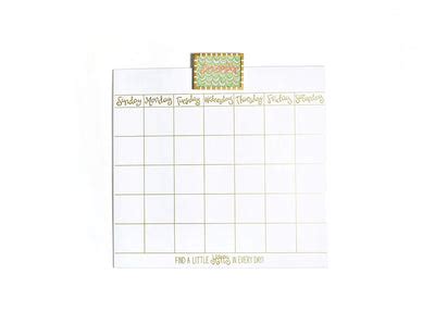 Big Dry Erase Calendar | Magnetic | Happy Everything!